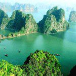 The Ha-long Bay in Vietnam The Ha-long Bay in Vietnam