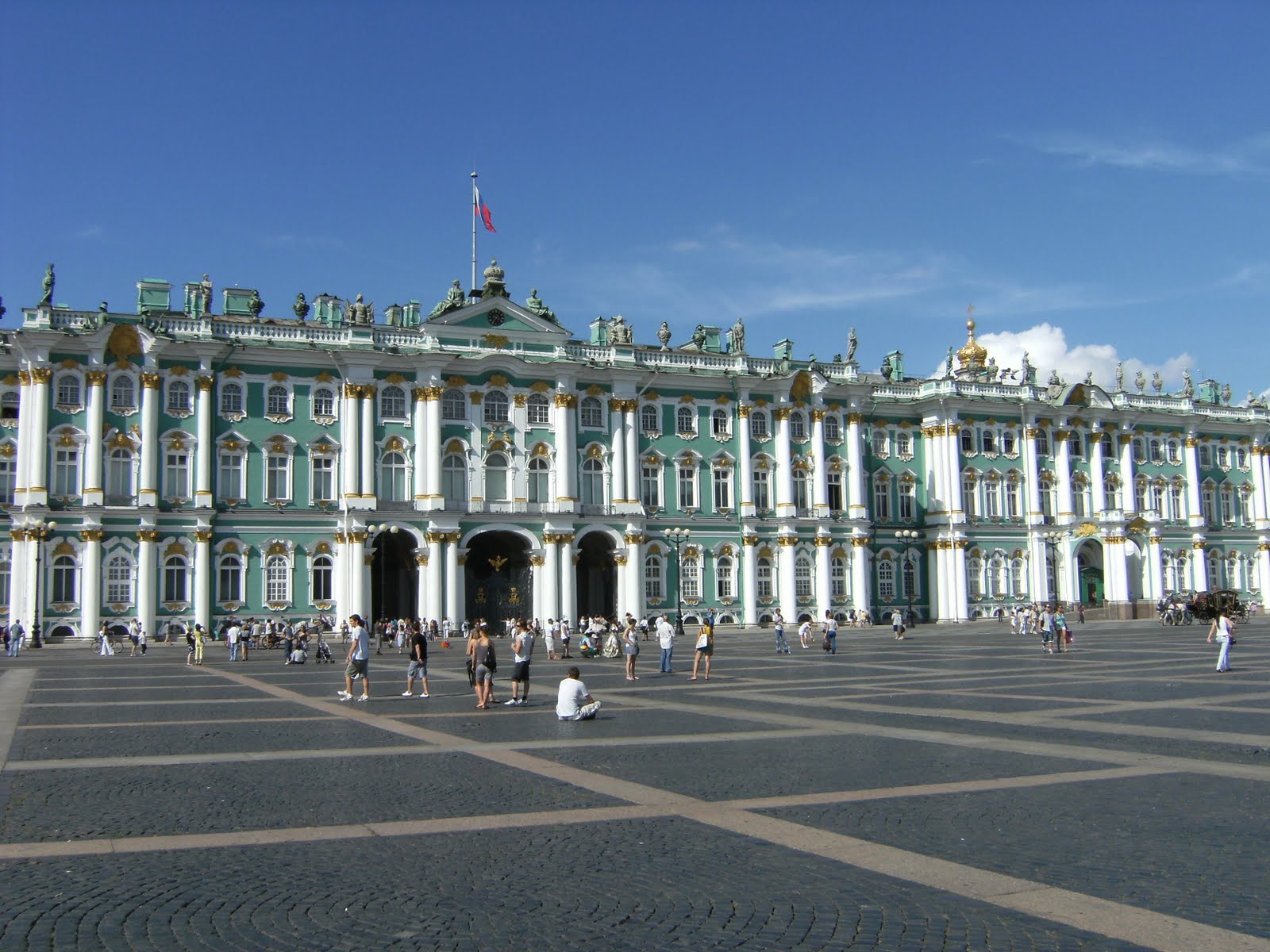 The Ermitage Winter Palace in Russia.