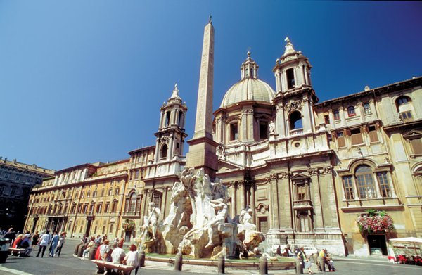 Navona Square in Roma