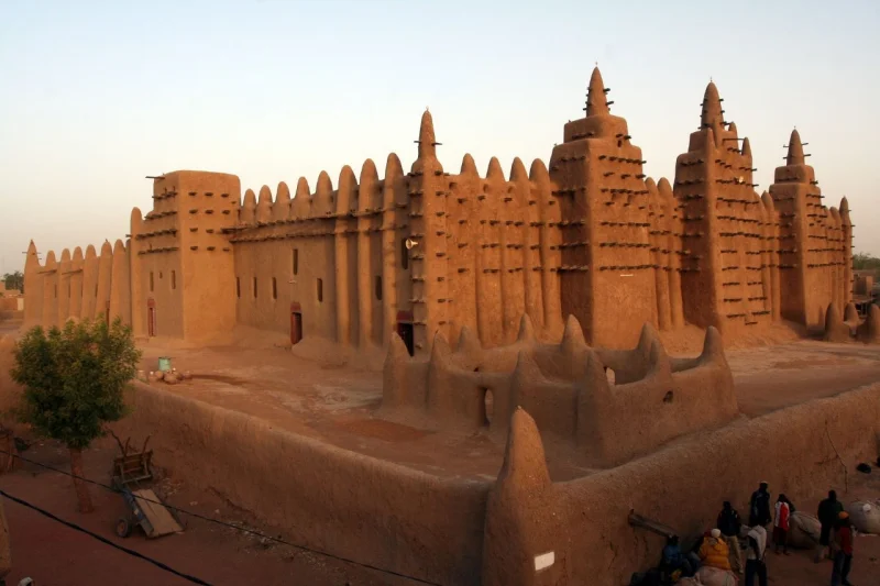 The Great Mosque of Djenne in Mali.