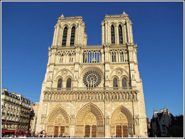 The cathedral of Notre Dame