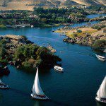 The Nile in Africa.