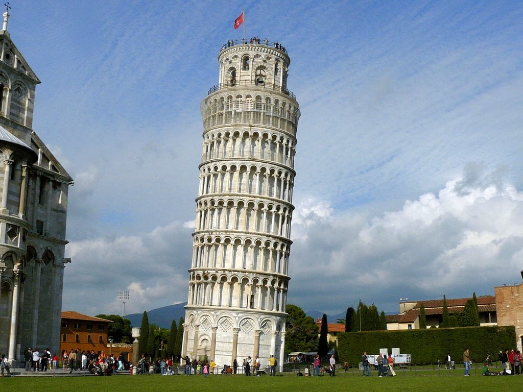 The Pisa tower in Italy