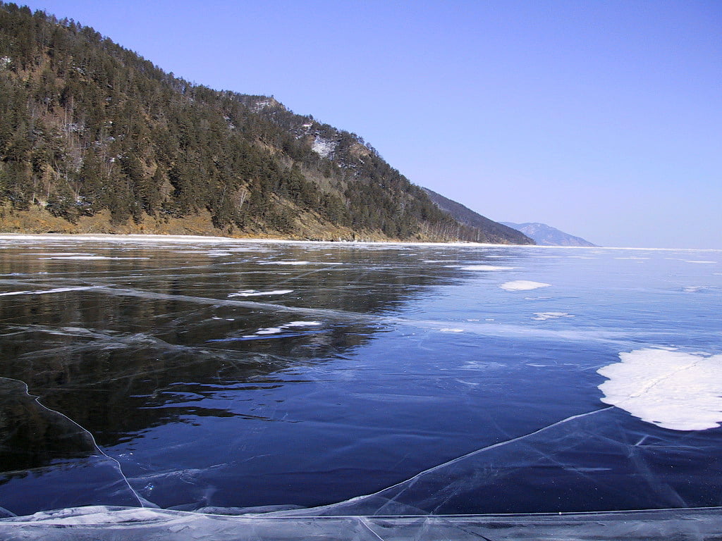Baikal Lake in Russia.