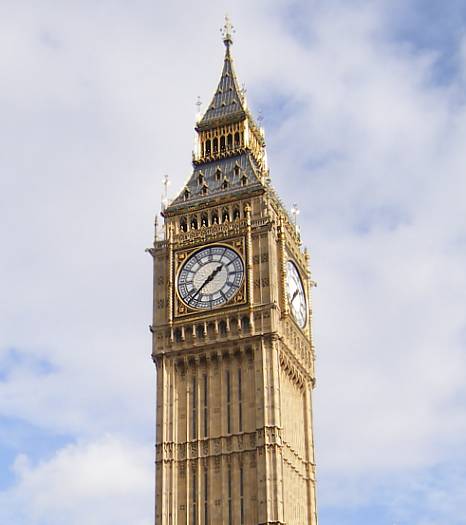 The Big Ben in London, the most iconic image of England