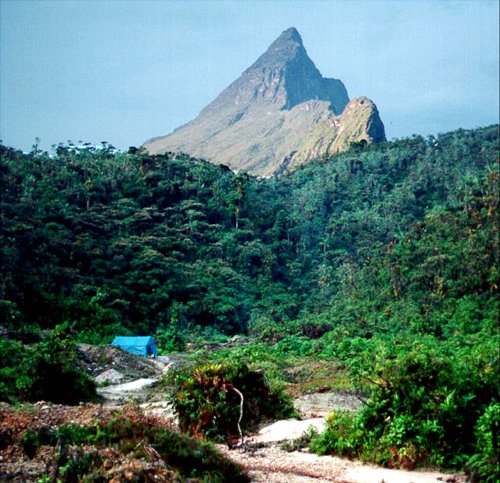 Pico Cristóbal Colón, just to challenge climbers